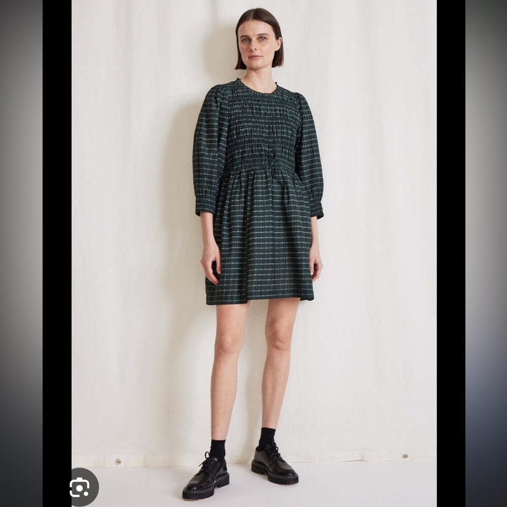 Apiece Apart - Aldea Smocked Mini Dress